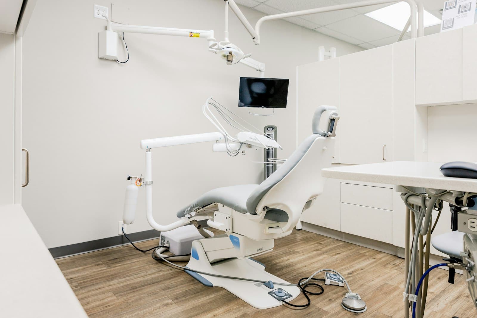 A treatment room at Bella Vista Dental